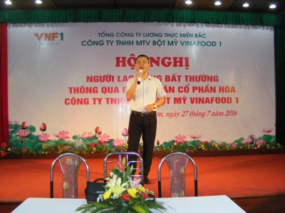 Văn Nghệ chào mừng hội nghi người lao động công ty TNHH MTV bột mỳ Vinafood 1